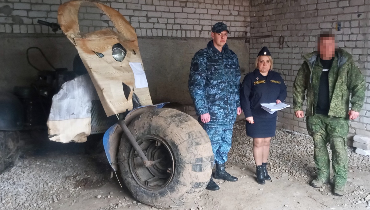 Приставы конфисковали у нижегородца болотоход и отправили его на СВО - фото 1