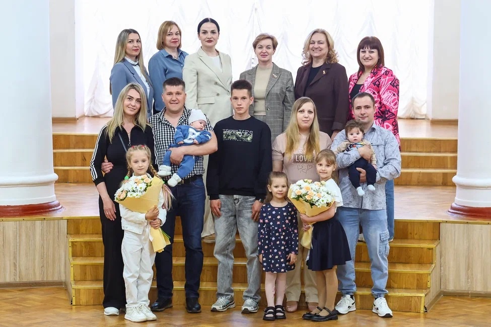 Чествование многодетных семей состоялось в Дзержинске