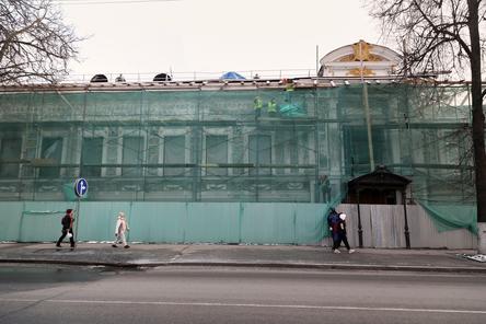 Дополнительных рабочих направят на восстановление Литературного музея Горького