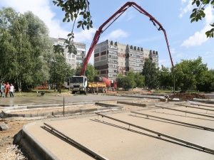 Благоустройство Автозавода по программе ФКГС завершится к Дню города