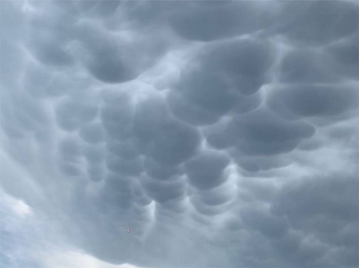 Необычные облака-мамматусы заметили нижегородцы