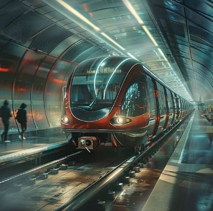 Нейросеть нарисовала нижегородское метро в космическом стиле - фото 2