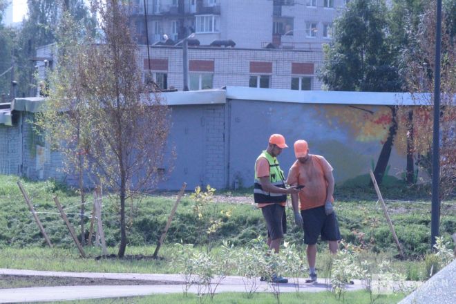 Благоустройство &mdash; 2026: смотрим, как изменился сквер в Ленинском районе Нижнего Новгорода - фото 55