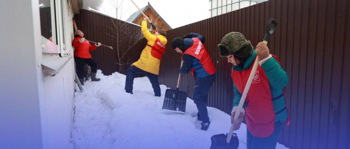 Члены молодежной администрации Дзержинска помогут убирать снег в поселках - фото 1