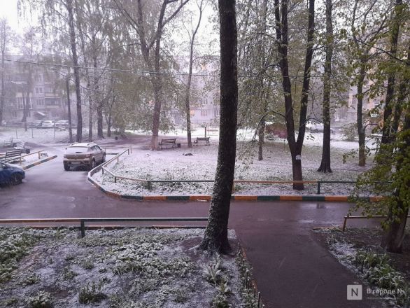 Фото: снежная буря обрушилась на Нижний Новгород 7 мая - фото 17