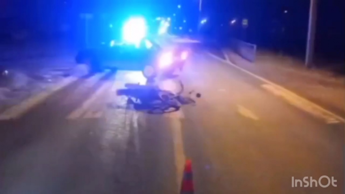 Водитель и пассажир мопеда пострадали в ДТП под Выксой - фото 1