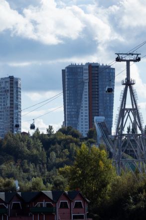 Опубликованы фото Нижнего Новгорода с высоты 24-го этажа  - фото 30