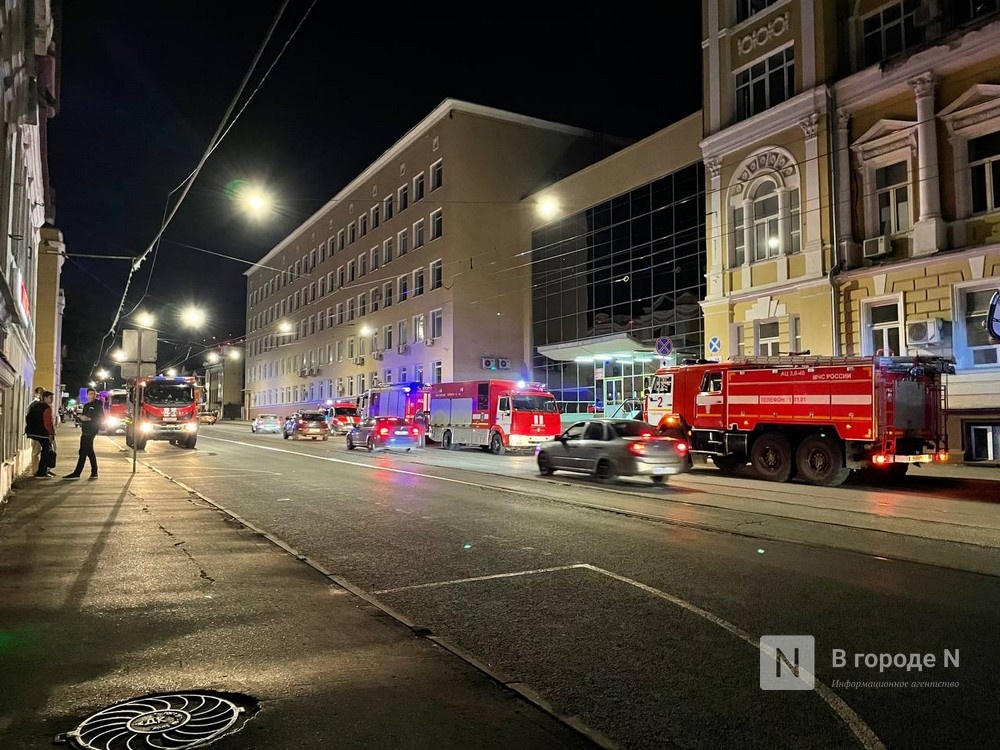 Пожарная сигнализация сработала в здании ННГАСУ на Ильинской - фото 1