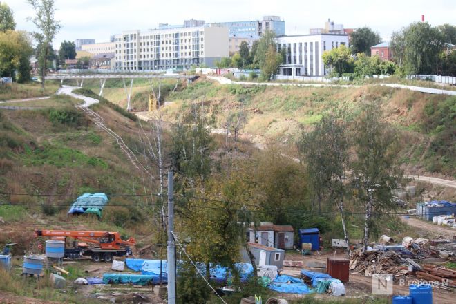 Проект на миллиарды: фоторепортаж из Почаинского оврага, где строится террасный парк - фото 44