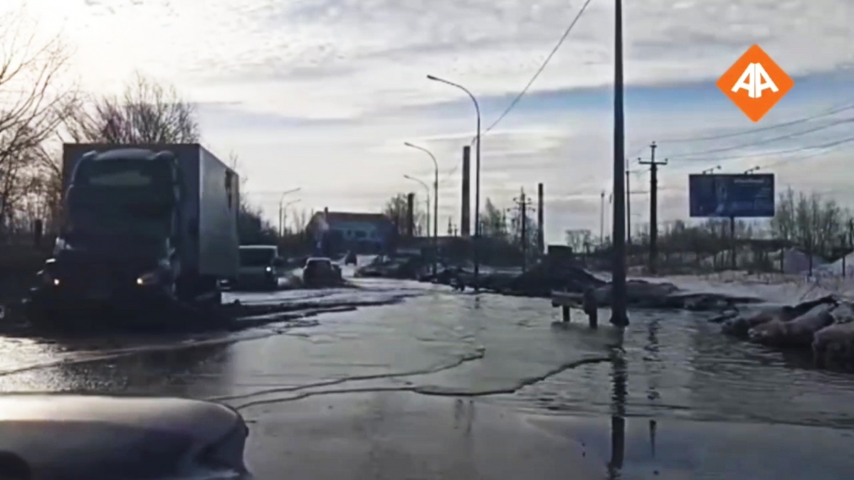 Часть Чернореченской объездной дороги в Дзержинске перекроют из-за подтопления - фото 1