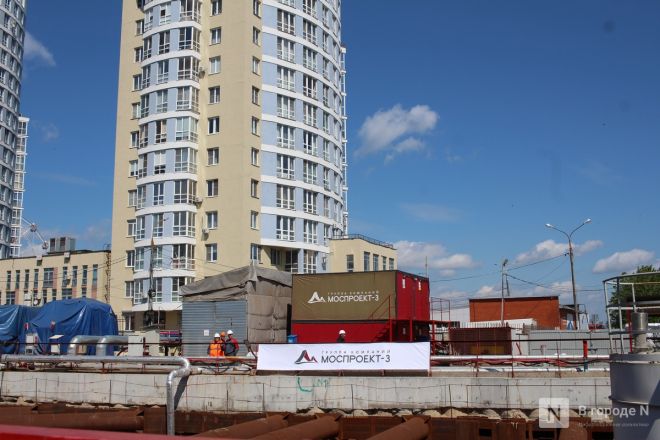 Фоторепортаж: как строят метро на площади Сенной в Нижнем Новгороде - фото 42
