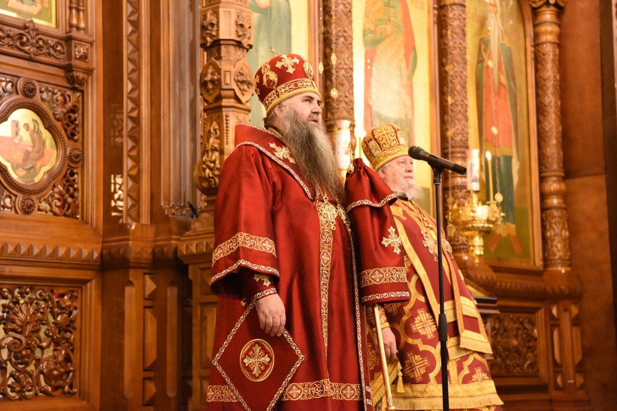 Евгений Люлин принял участие в торжественной встрече иконы святителя Симона в Кафедральном соборе Нижнего Новгорода - фото 3