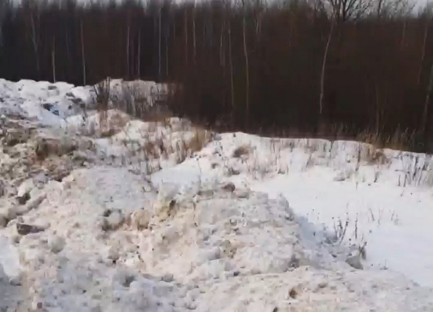 Нижегородец записал видеогид для автозаводской администрации к месту незаконного складирования снега