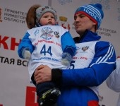 Самым младшим участником &laquo;Лыжни России&raquo; в Нижнем Новгороде стал годовалый малыш