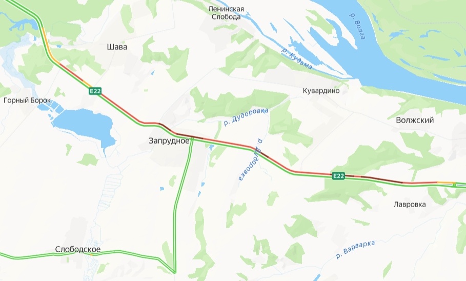 Многокилометровые пробки образовались на въездах в Нижний Новгород - фото 1