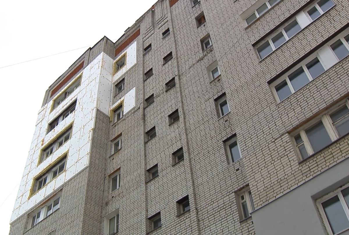 ДУК утеплил стены многоэтажки в Приокском районе после предостережения ГЖИ - фото 1