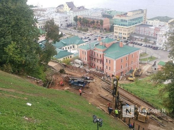 Появились фото строительства фуникулера в Нижегородском кремле - фото 9
