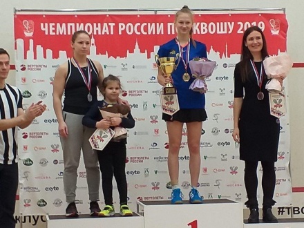 Нижегородка стала чемпионкой России по сквошу