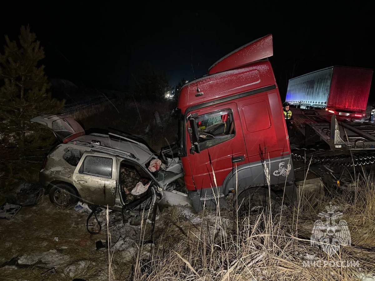 Спасатели деблокировали пострадавших в ДТП с грузовиками под Нижним Новгородом - фото 1