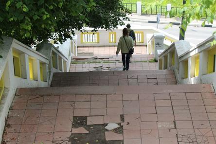 Театральную лестницу в Нижнем Новгороде отремонтируют почти за миллион рублей