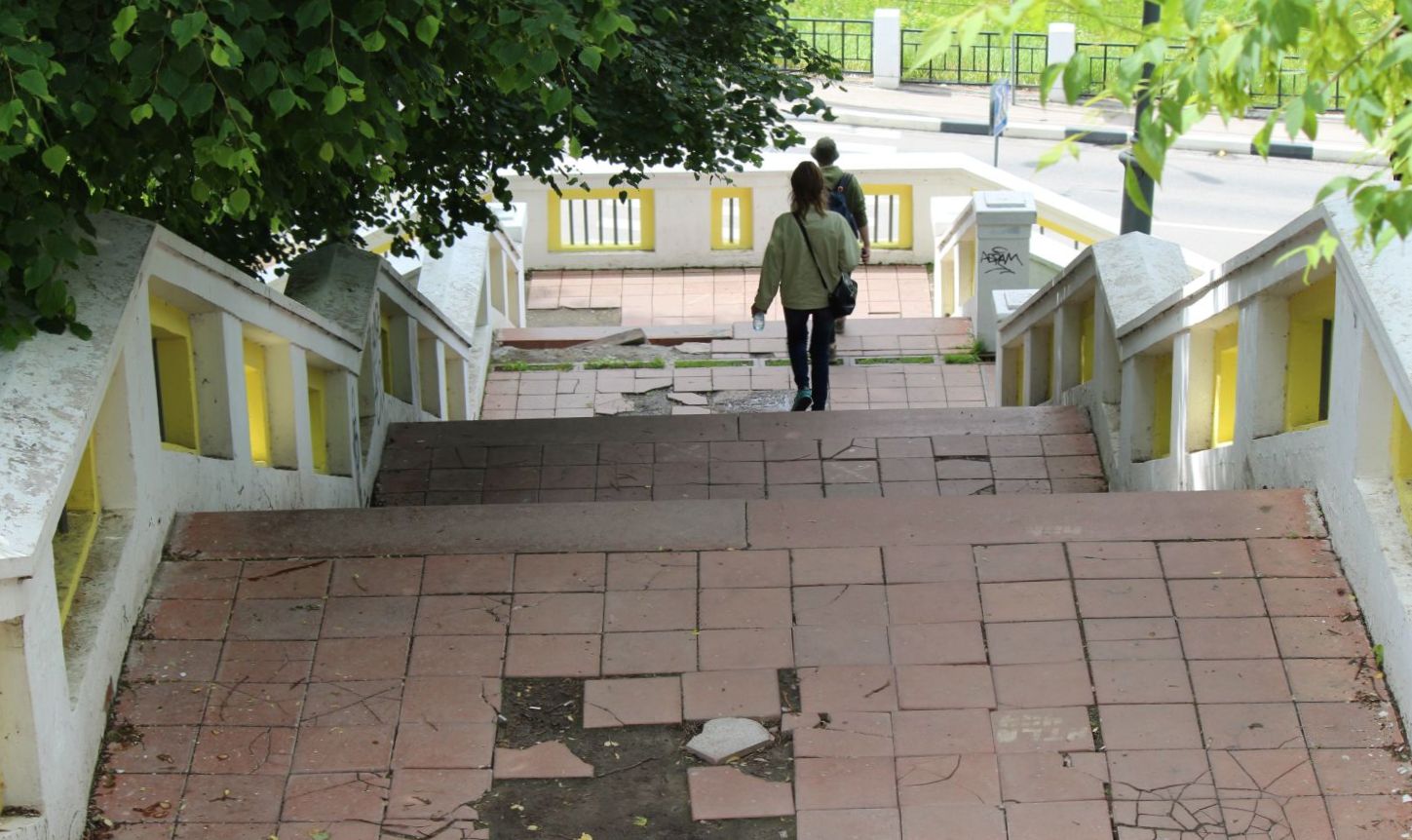 Театральную лестницу в Нижнем Новгороде отремонтируют почти за миллион рублей - фото 1