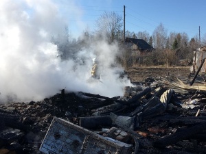 Два ребенка погибли на пожаре в Воскресенском районе