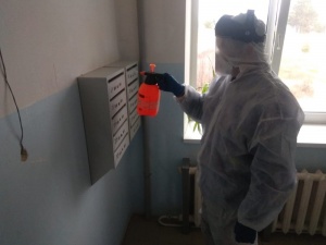 Госжилинспекция оценила на «тройку» дезинфекцию подъездов на Бору