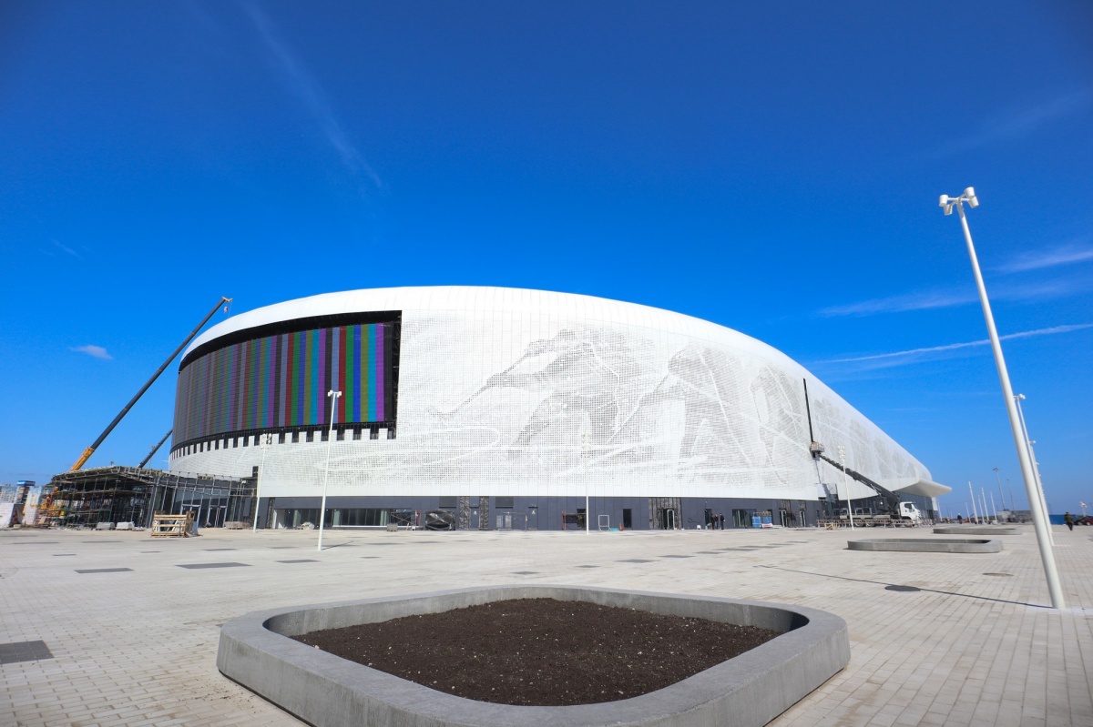 Новый Ледовый дворец в Нижнем Новгороде построен на 95% - фото 1