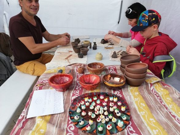 Овощные букеты и соседское чаепитие: на Нижне-Волжской набережной прошел экологический фестиваль - фото 3