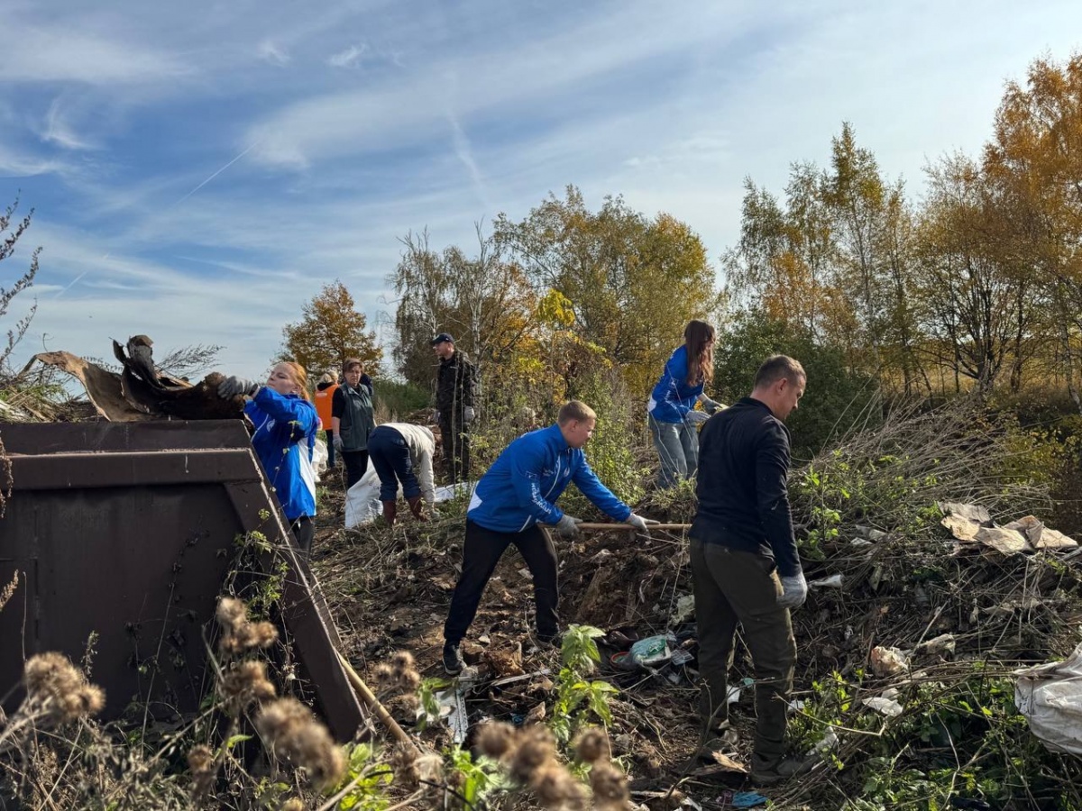 Ликвидация незаконной свалки стартовала в Лысковском округе - фото 1