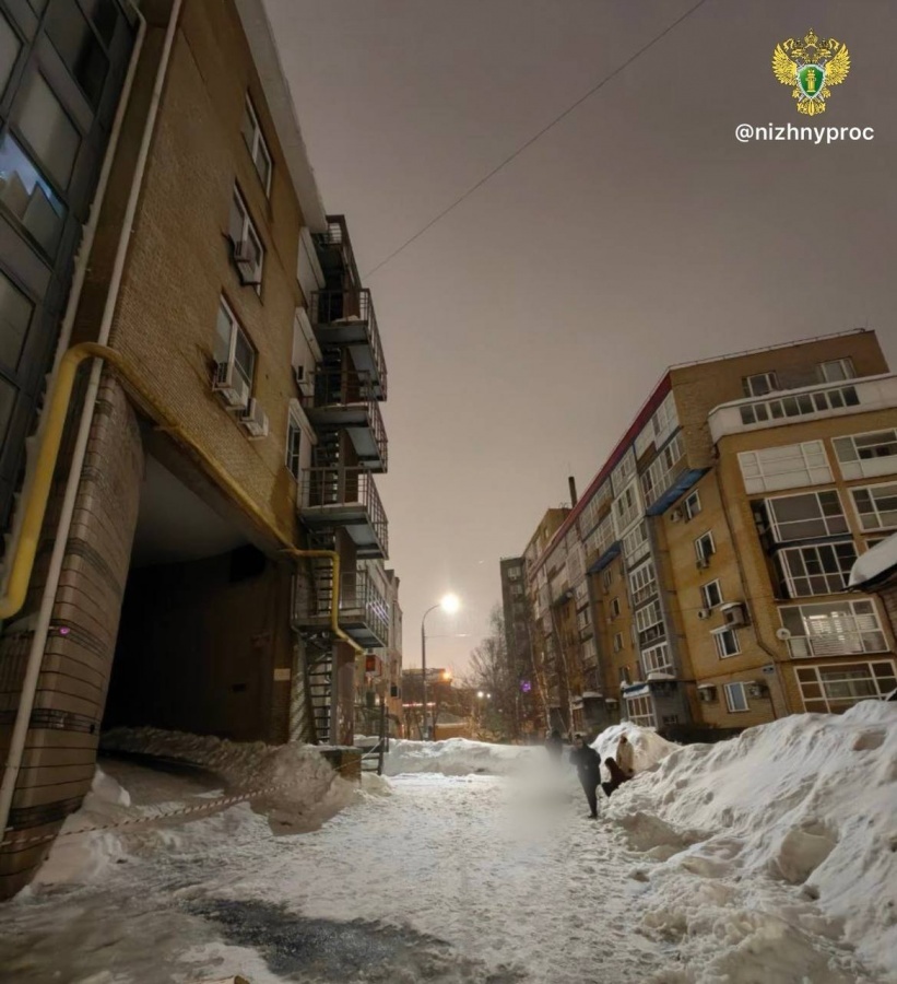 Мужчину задержали по делу о гибели юной нижегородки из-за схода наледи - фото 1