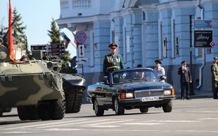 Парад в честь 73-й годовщины Победы прошел в Нижнем Новгороде (ФОТО) - фото 66