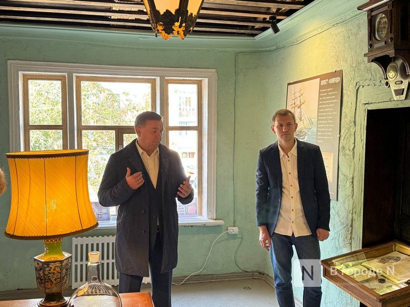 Фоторепортаж: уникальный Дом-музей провизора Эвениуса открыли в Нижнем Новгороде - фото 9